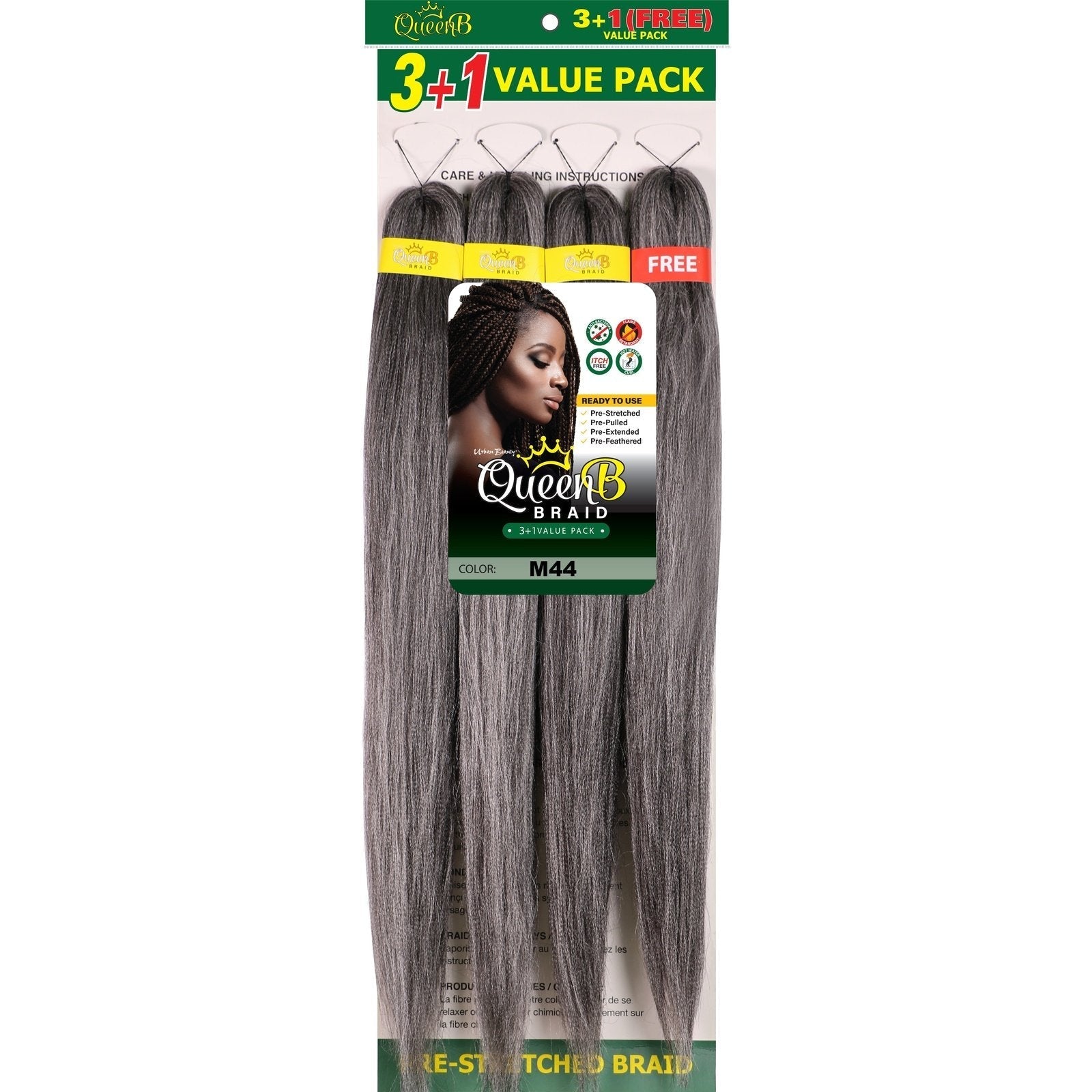 Queen B Pre-Stretched Value Pack Queen B Pre-Stretched Value Pack