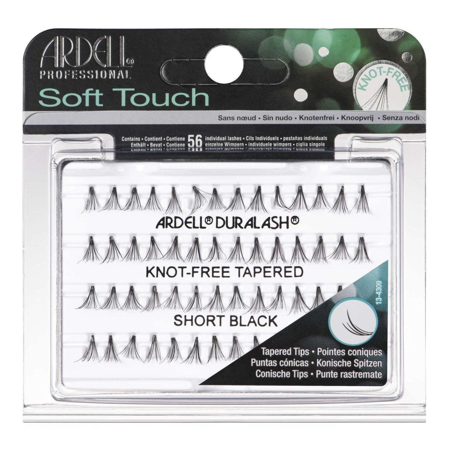 Ardell Soft Touch Knot-Free Tapered Individuals - Short Black Ardell Soft Touch Knot-Free Tapered Individuals - Short Black