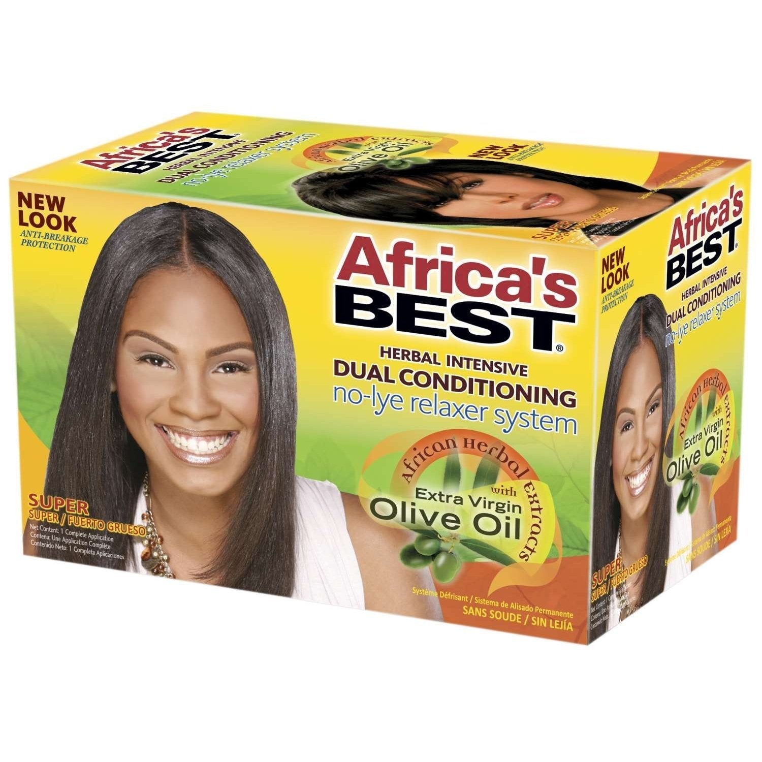 Africas Best No-Lye Relaxer Kit Super Africas Best No-Lye Relaxer Kit Super