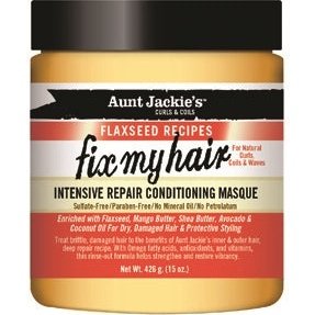 Aunt Jackie's Flaxseed Fix My Hair Masque 15 oz. Aunt Jackie's Flaxseed Fix My Hair Masque 15 oz.