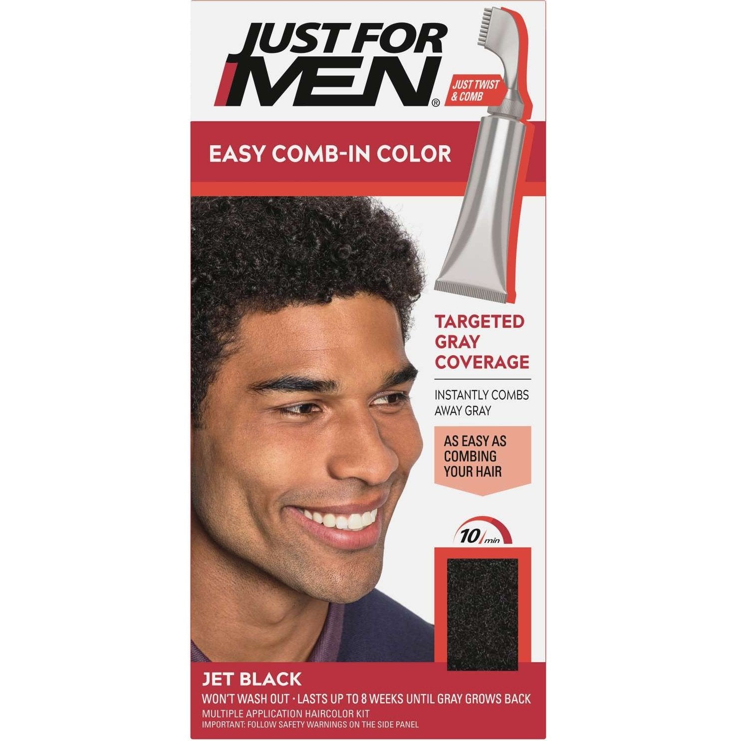 Just For Men Autostop Hair Color Jet Black Just For Men Autostop Hair Color Jet Black