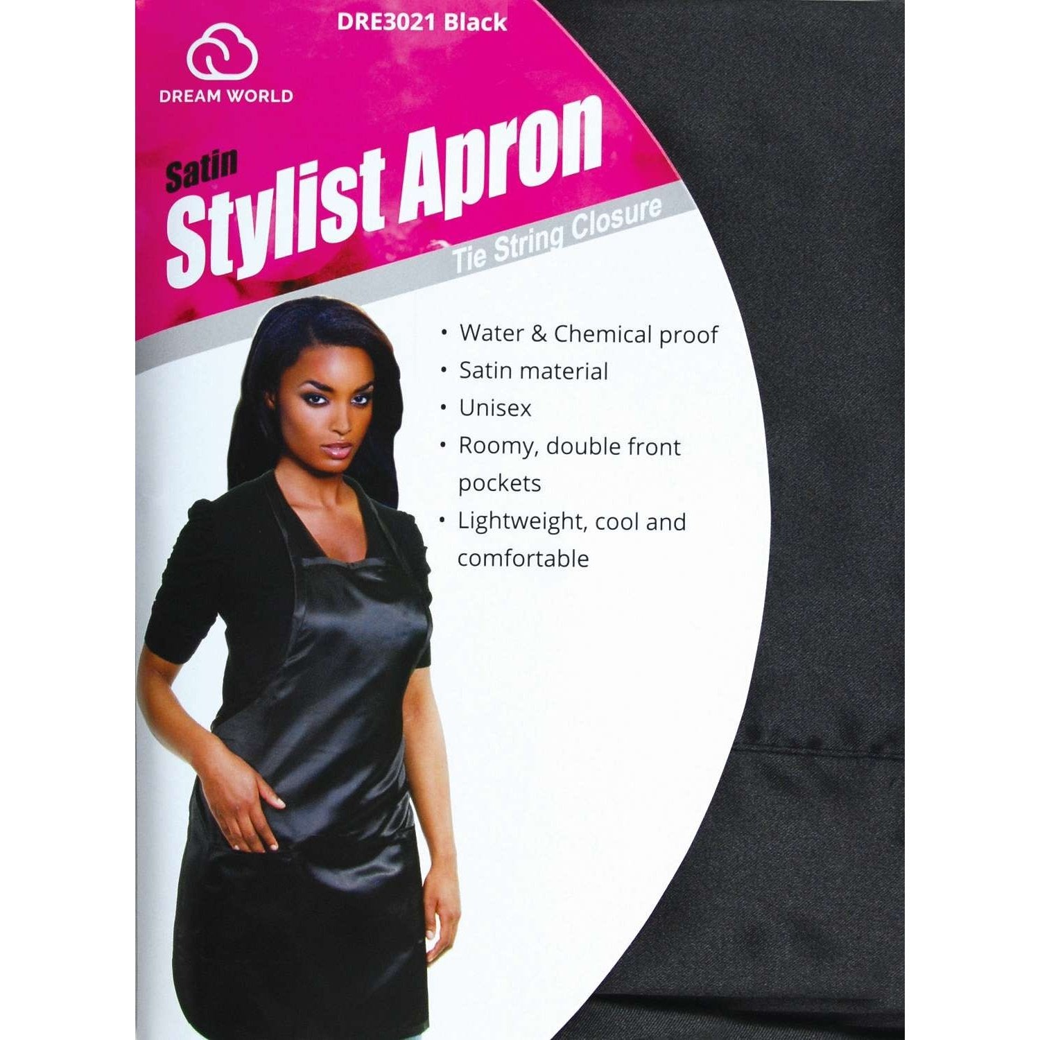 Dream Salon Wear -Stylist Apron Satin Dream Salon Wear -Stylist Apron Satin