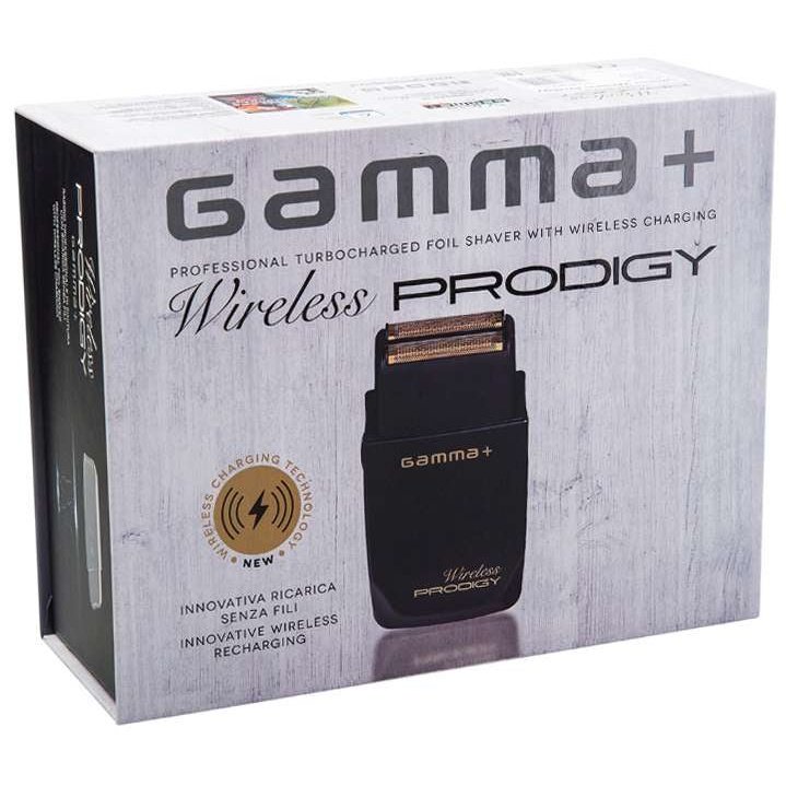 Gamma Wireless Prodigy Foil Shaver Black Gamma Wireless Prodigy Foil Shaver Black