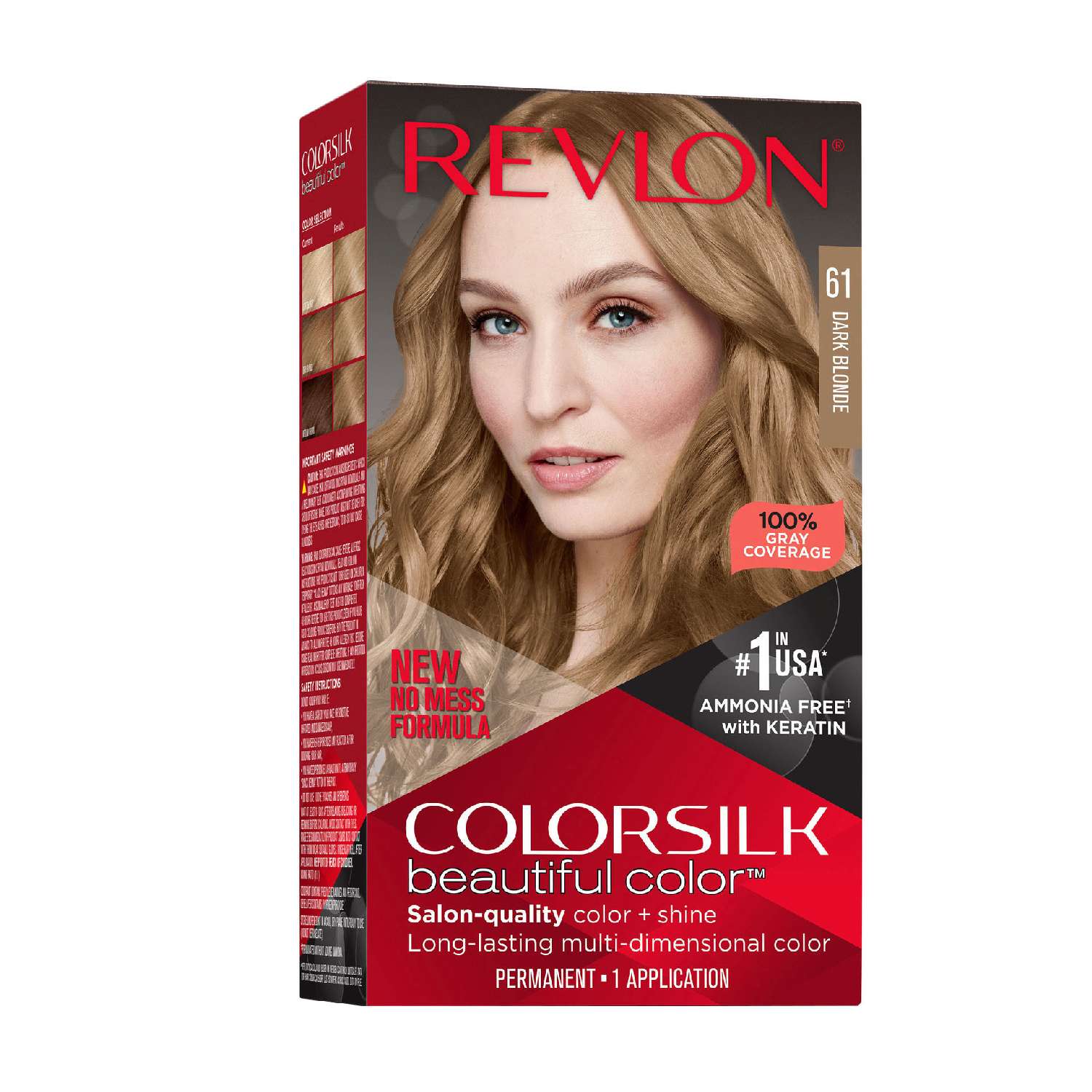 Revlon Colorsilk Hair Color 061 Dark Blonde Revlon Colorsilk Hair Color 061 Dark Blonde