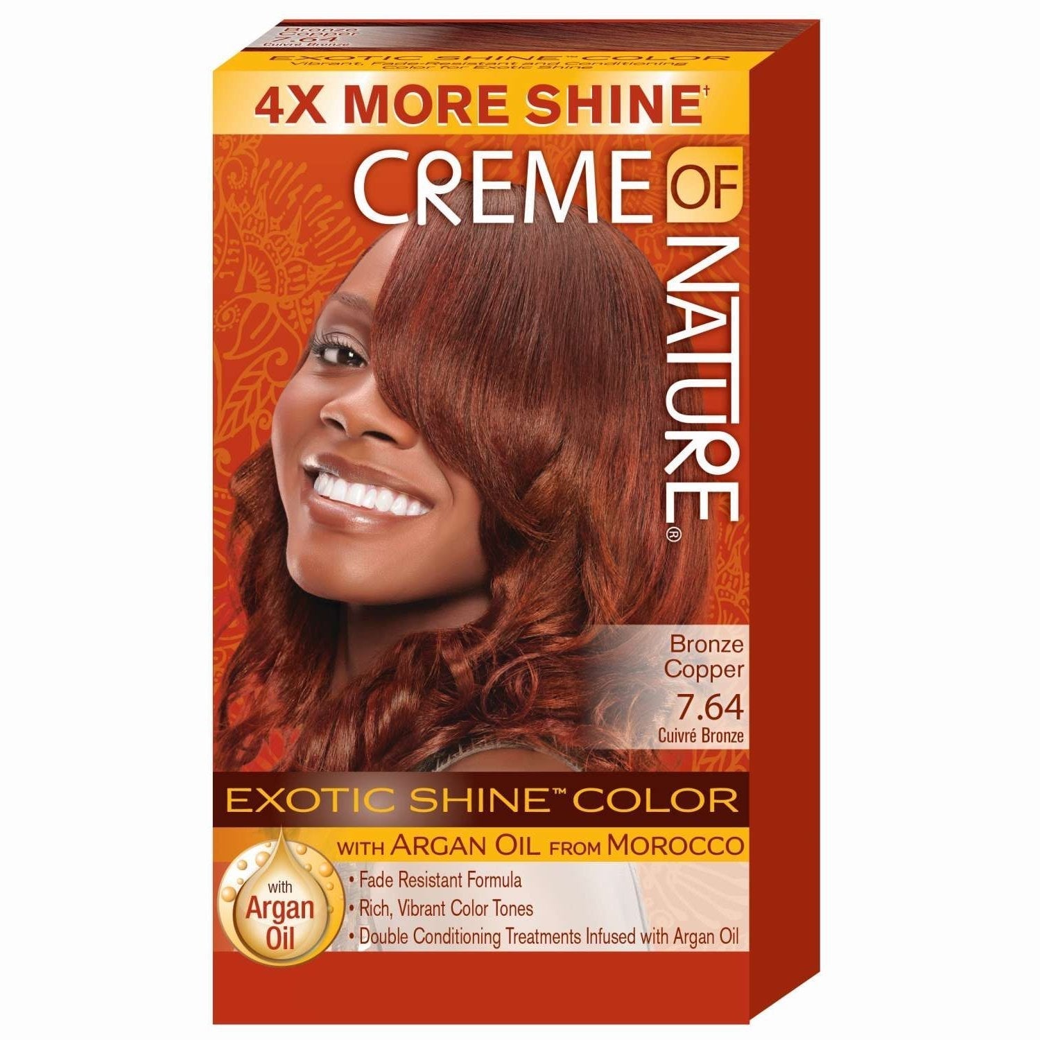 Creme Of Nature Exotic Gel Hair Color 07.64 Bronze Copper Creme Of Nature Exotic Gel Hair Color 07.64 Bronze Copper