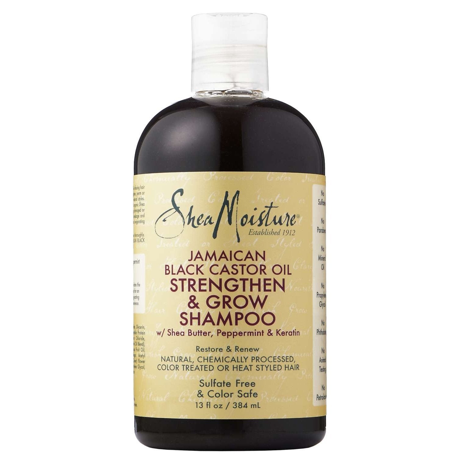 Shea Moisture Jamaican Black Castor Oil Strengthen Restore Shampoo Shea Moisture Jamaican Black Castor Oil Strengthen Restore Shampoo