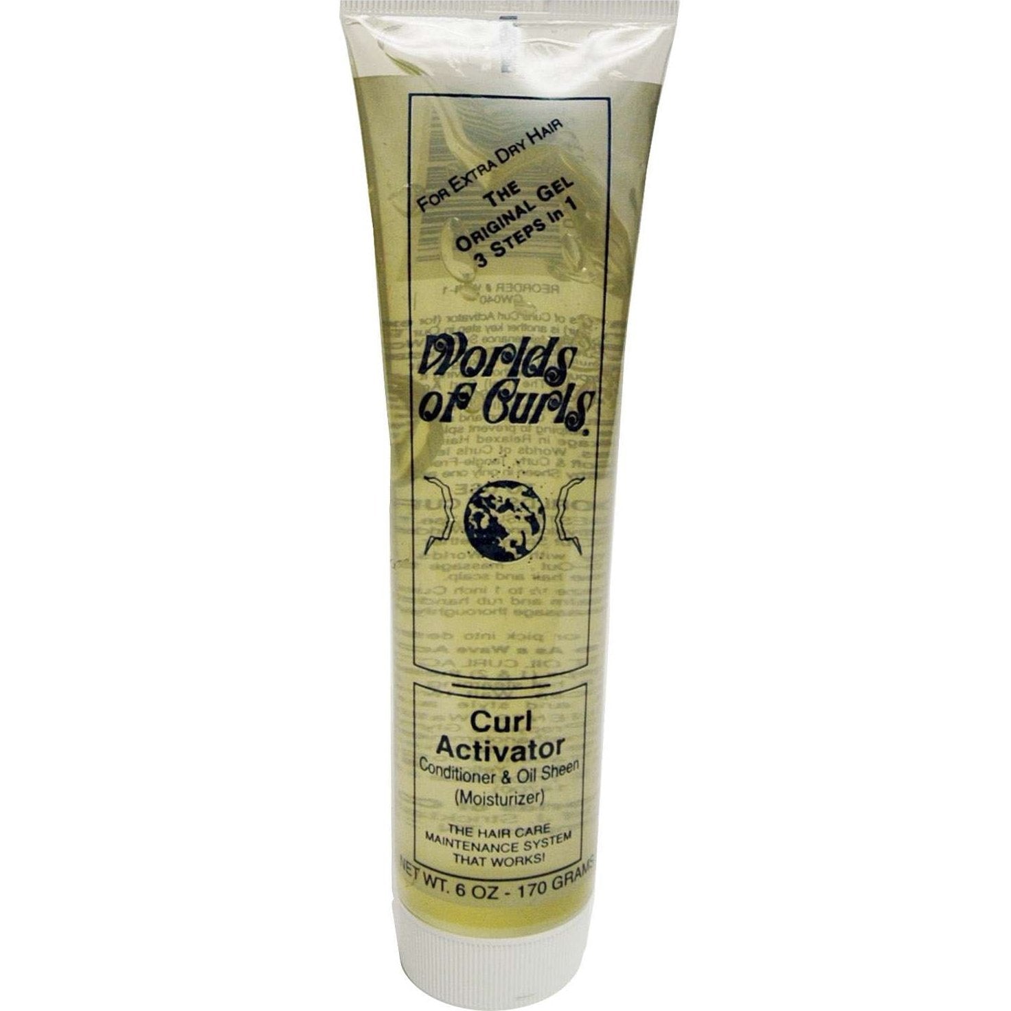 Worlds Of Curls Gel Activator Extra Dry Tube Worlds Of Curls Gel Activator Extra Dry Tube