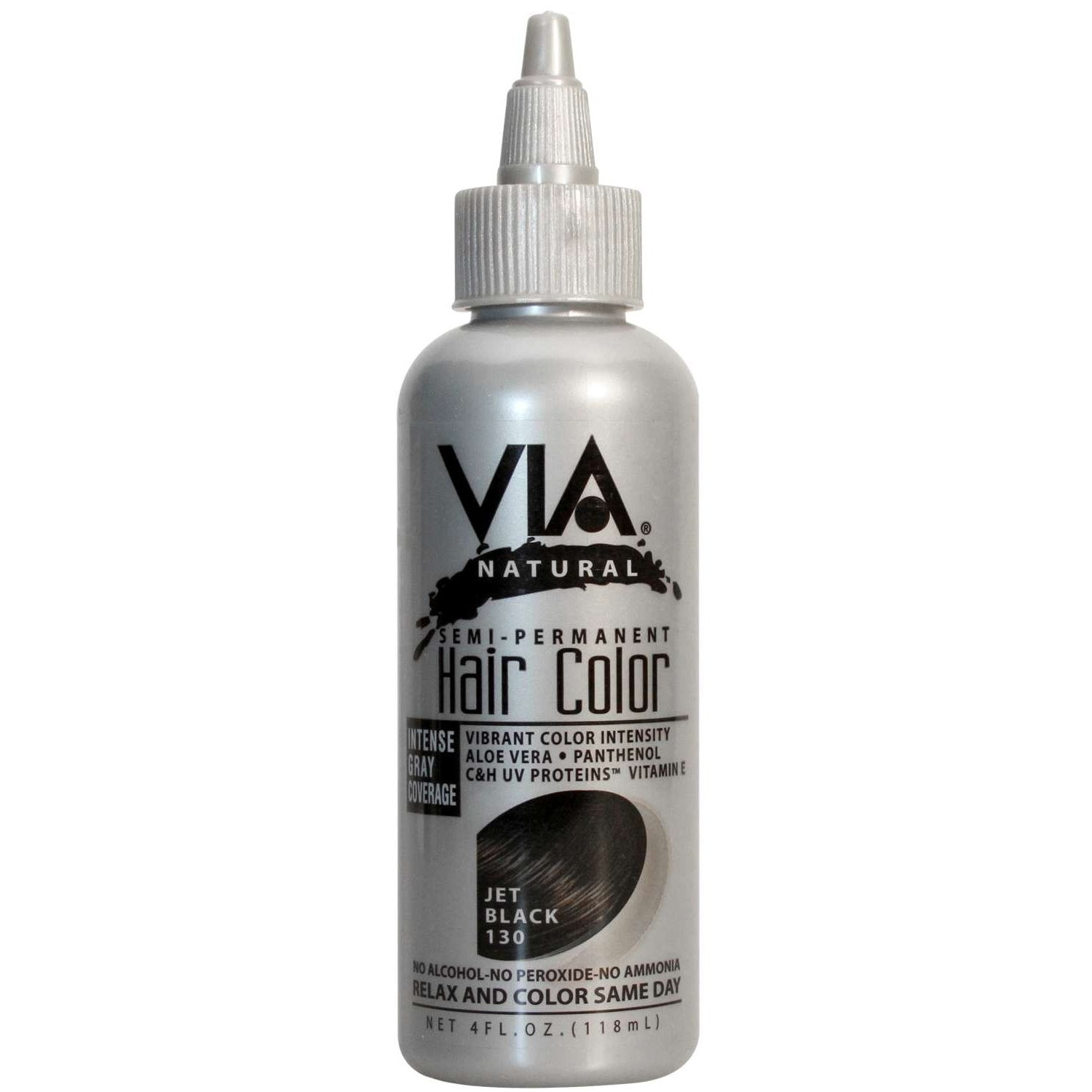 Via Natural Hair Color 130 Jet Black Via Natural Hair Color 130 Jet Black