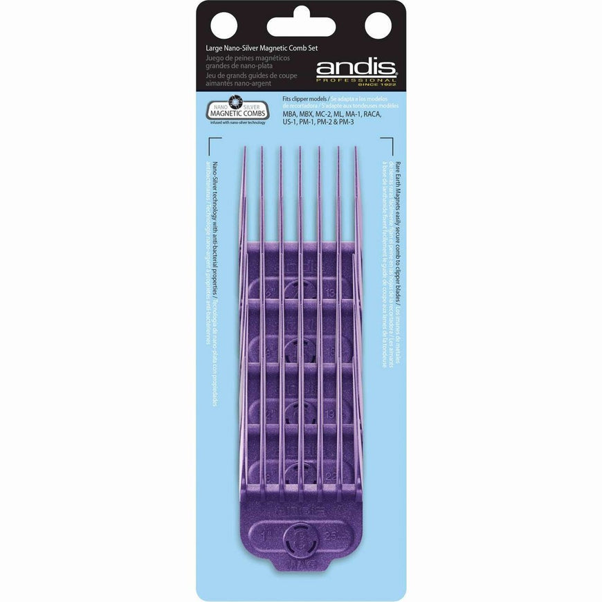 Andis Single Magnetic 4-Comb Set Large