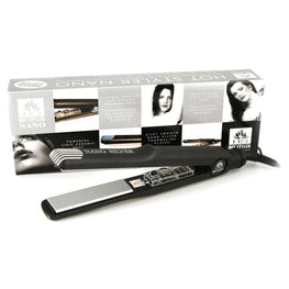 Hot Styler Silver Nano Flat Iron