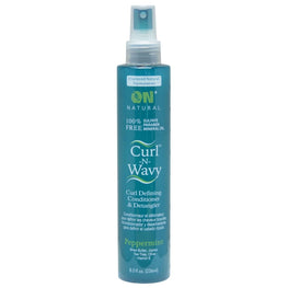 On Natural Curl-N-Wavy Peppermint Detangler
