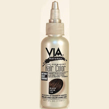 Via Natural Hair Color 128 Black Satin